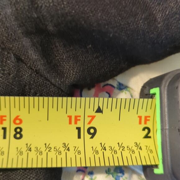 Original Nicole Miller Linen/Viscose Black Classic V-Neck Sheath Dress Size S - Picture 7 of 11